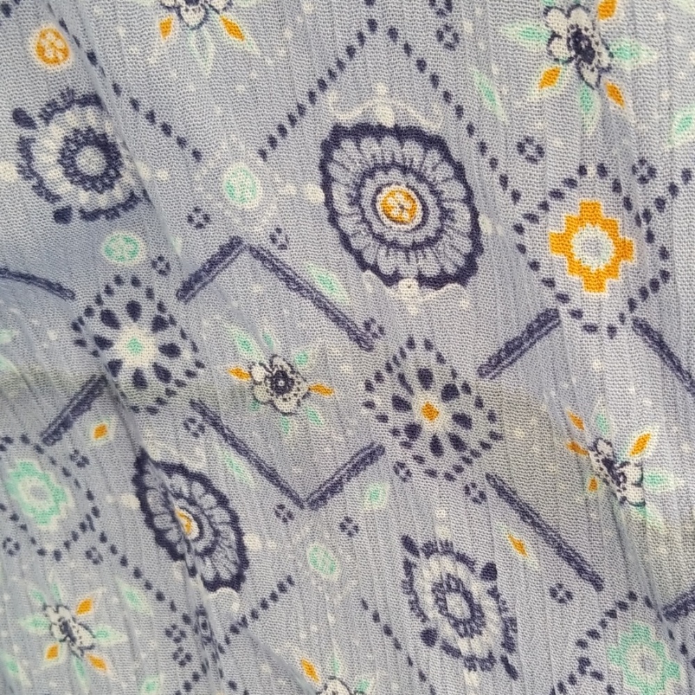 Mudd long pattern sundress w/slit in front - Picture 2 of 7